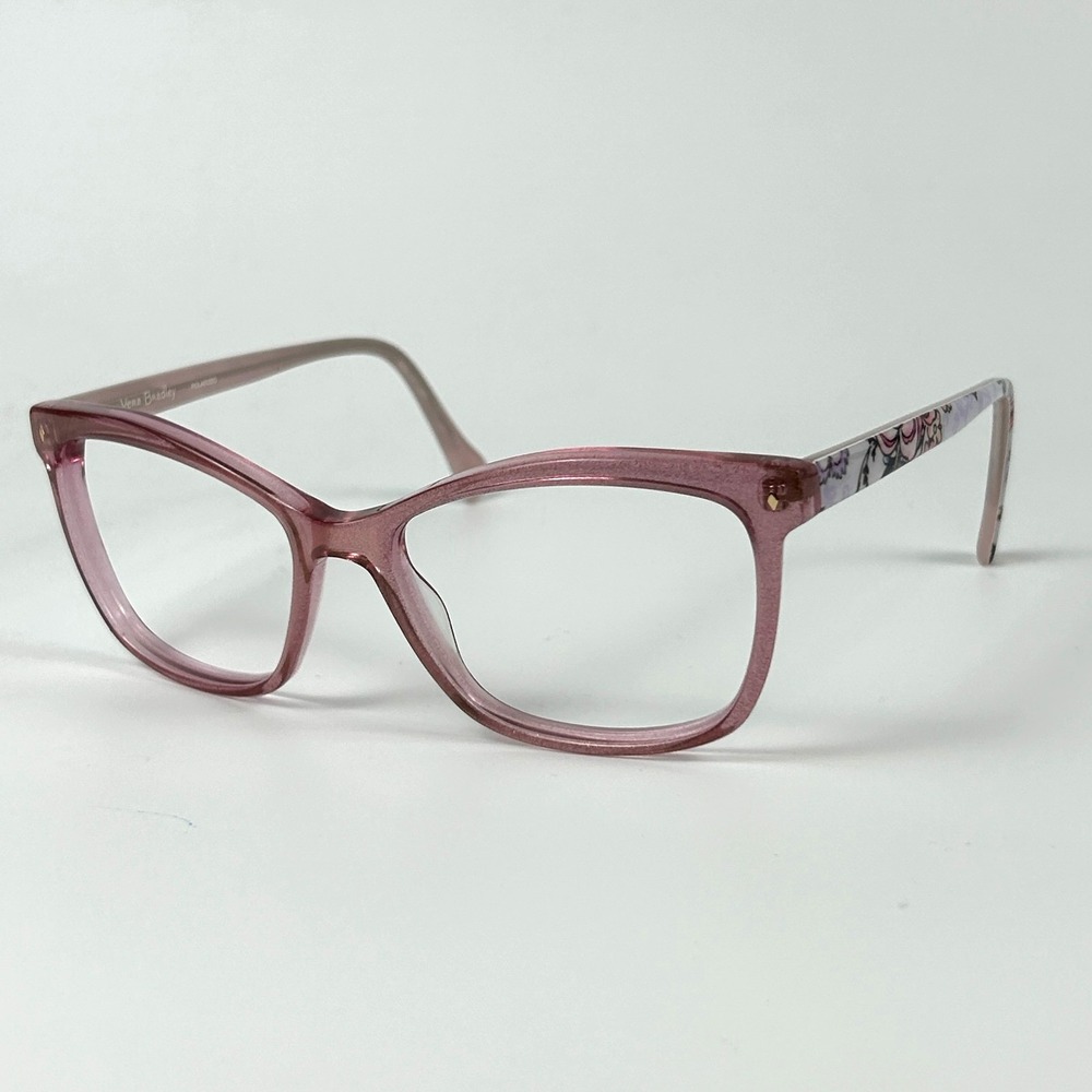 Vera Bradley Cass Hummingbird Park Womens Eyeglasses Pink Floral 56-17-135 mm